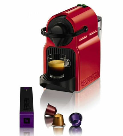 Krups Capsule Coffee Machine XN100510 with 0.7L capacity, 19 bar pressure, 1270W power, black finish, for home brewing.