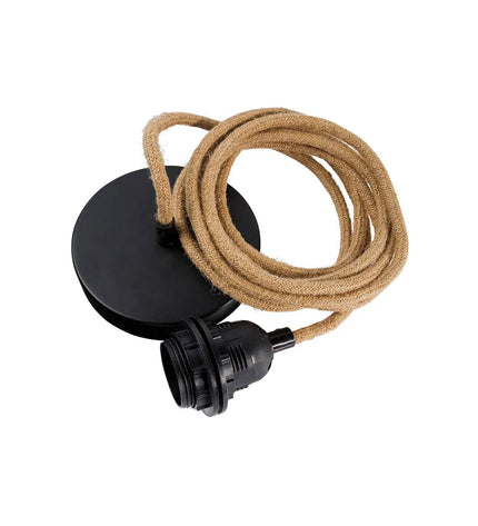 Fitting Lamps Ceiling - Natural Black - 1 Fitting