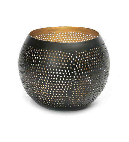 The Pierced Ball - Black Gold - M