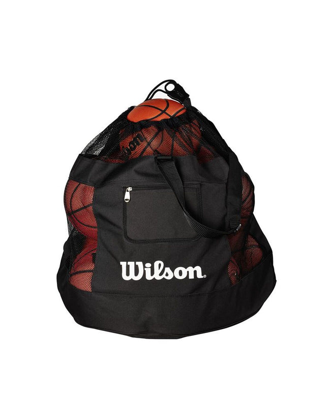 Wilson Voetbal Draagnet for sport and outdoor use, designed for carrying and storing soccer balls, with durable mesh construction.
