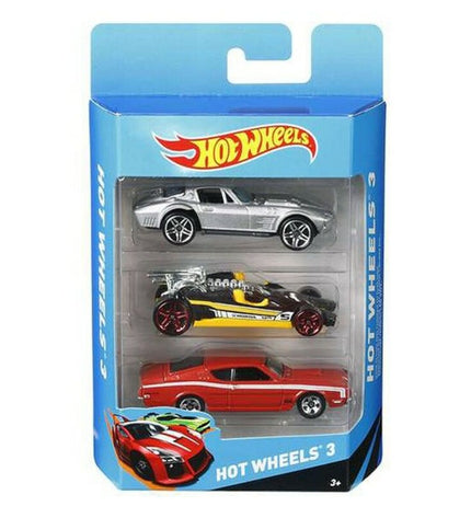 Hot Wheels vehicle playset with colorful toy cars and track pieces, designed for kids' toy and game vehicle collection.