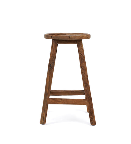 The Shibori Bar Stool - Natural