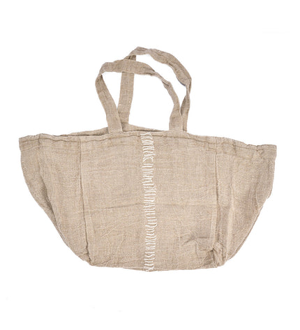 The Tote-ally Linen Shopper - Natural