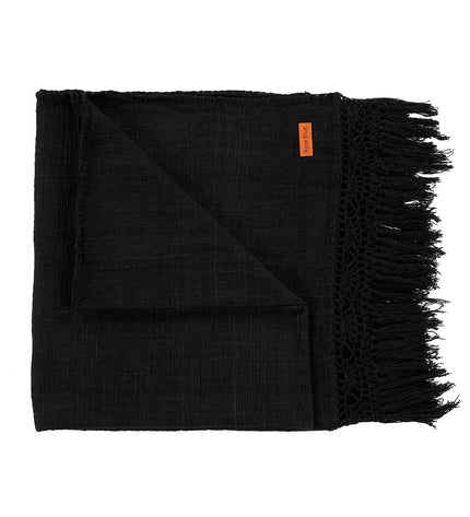 The Gypsy Bed Throw - Black