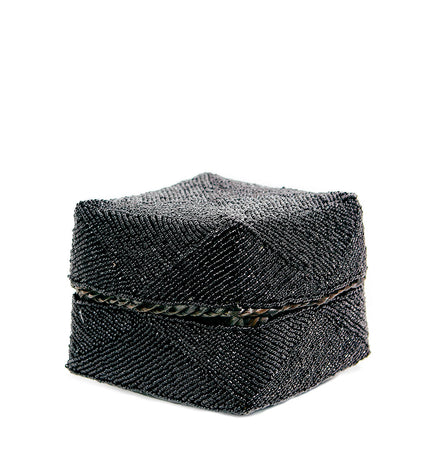 The Beaded Basket - Black - M