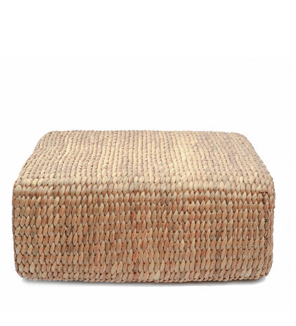 The Hyacinth Pouffe Square - Natural - M
