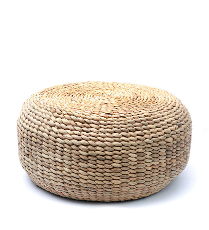 The Hyacinth Pouffe - Natural - M