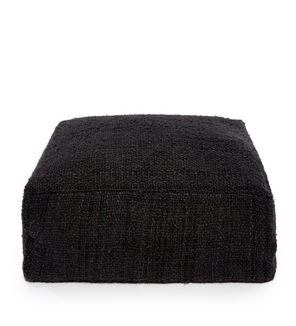 The Oh My Gee Pouffe - Black Navy