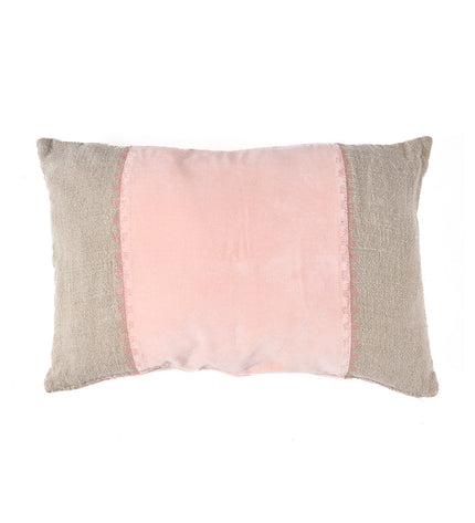 The Velvet Divorce Cushion Cover - Natural Pink - 30x50
