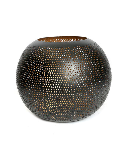 The Pierced Ball - Black Gold - L