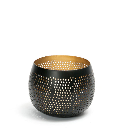 The Pierced Ball - Black Gold - S
