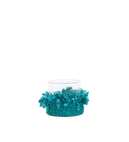 The Oh My Gee Candle Holder - Aqua - S