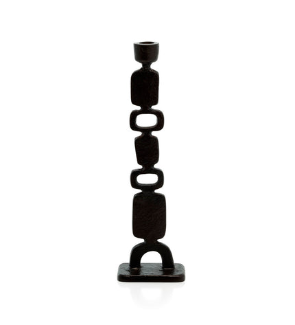 The Totemo Candle Holder - Black - L