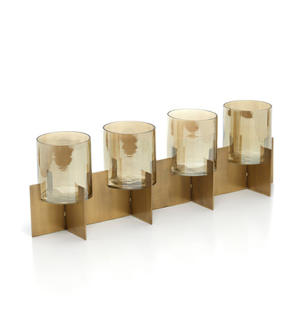 The Quarta Candle Holder - Gold