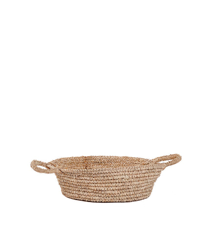 The Raffia Basket Trays - Natural - M