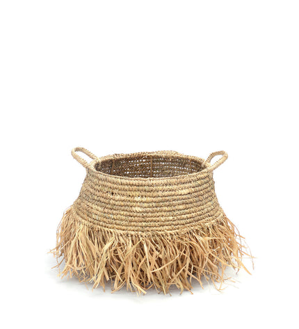 The Raffia Deluxe Baskets - Natural - Medium