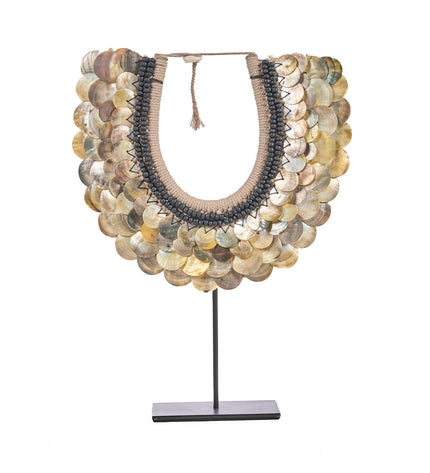 The Clam Couture on Stand - Natural