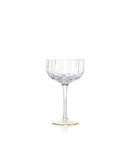 The Pink Blush Cocktail Coupe - Pink