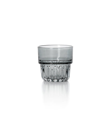 The Faceted Tumbler - Smoky Grey