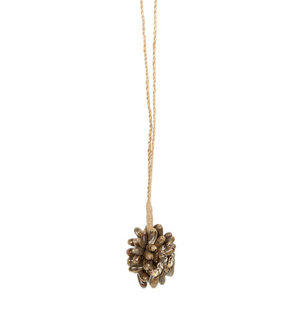 The Brown Cowrie Shell Tassel