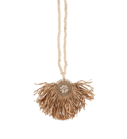 The Raffia Tajoe Tassel - Natural
