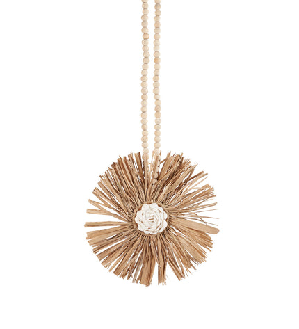 The Raffia Bunga Tassel - Natural