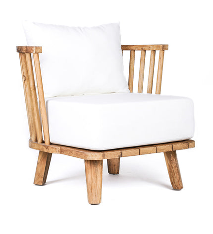 The Malawi One Seater - Natural White