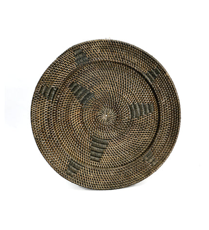 The Jasmine Plate - Brown - L