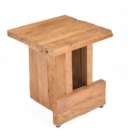 The Suku Block Stool - Natural