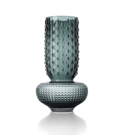 The Sapphire Jewel Vase - Blue - L