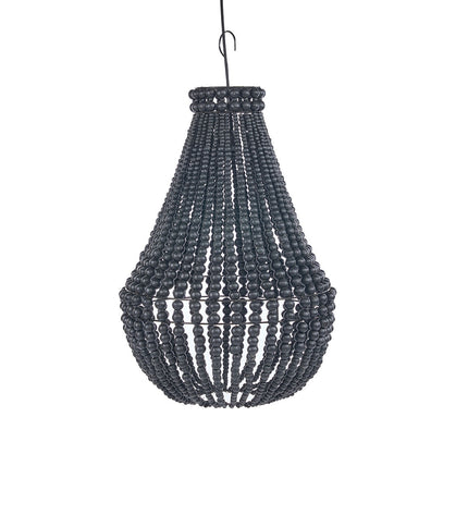 The Teardrop Chandelier - Black - M