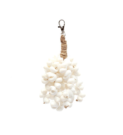 The Kai Shell Keychain - White