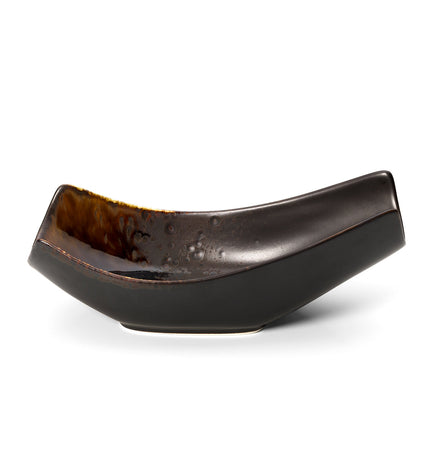 The Merapi Serving Bowl - Brown - L