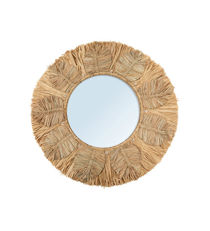 The Palm Tree Mirror - Natural - M