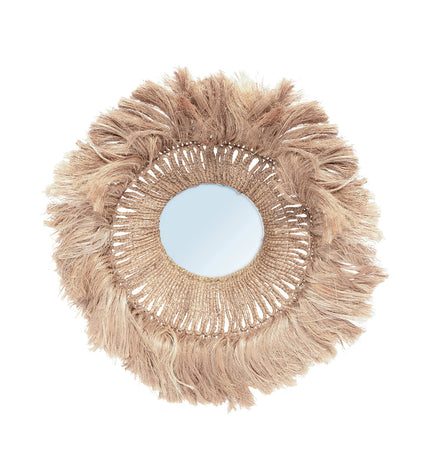The Abaca Solomon Mirror - Natural