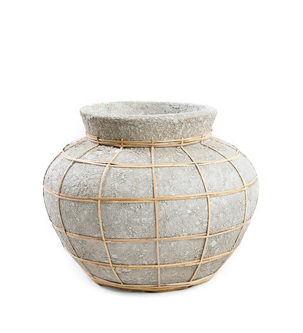 The Belly Vase - Concrete Natural - S