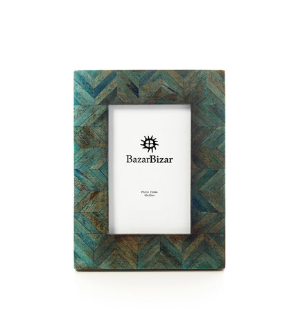 The Drift Bleu Mosaic Frame - 10x15
