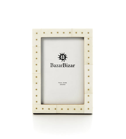 The Boho Dot Frame - Cream - 10x15