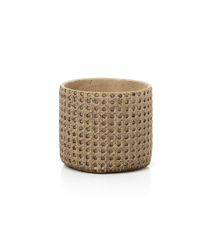 The RattanRock Planter - Natural - M