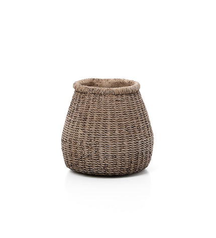 The Faux-Puff Planter - Brown - M