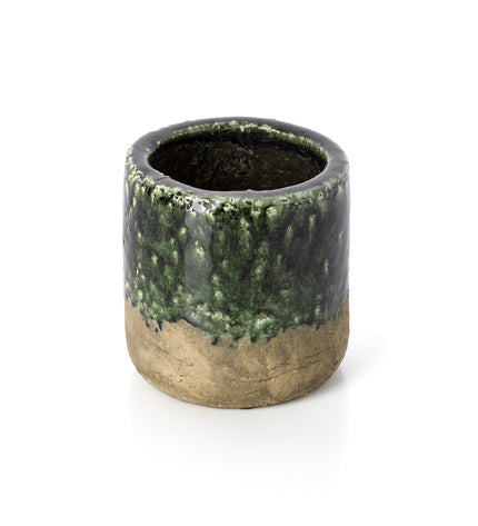 The Moss Planter - Concrete Green - M