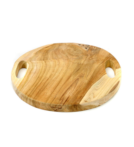 The Teak Root Tray - Natural - M