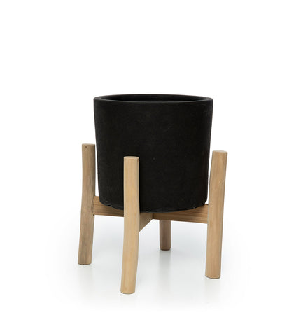 The Charcoal Low - Black Natural - S