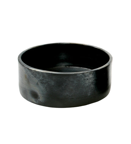The Burned Cylinder Dish - Black - L
