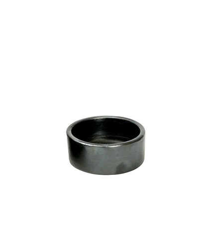 The Burned Cylinder Dish - Black - S