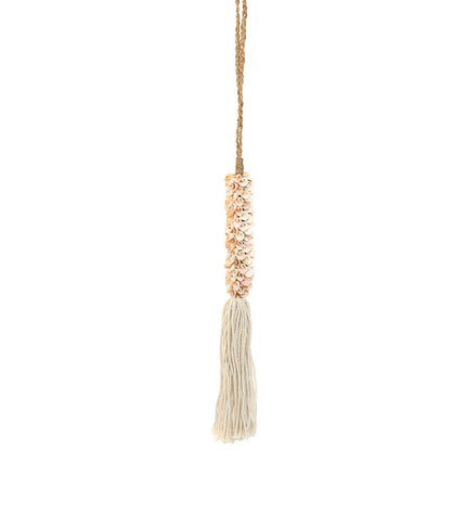 The Shell & Cotton Tassel - Pink