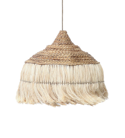 The Abaca Hoola Pendant - Natural - L