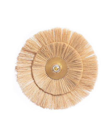 The Double Trouble Wall Lamp - Natural Gold - M