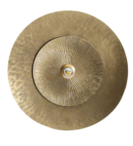 The Double Full Moon Wall Lamp - Brass - M