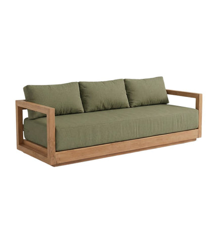 The Umalas Three Seater Sofa - Outdoor - Green Alga